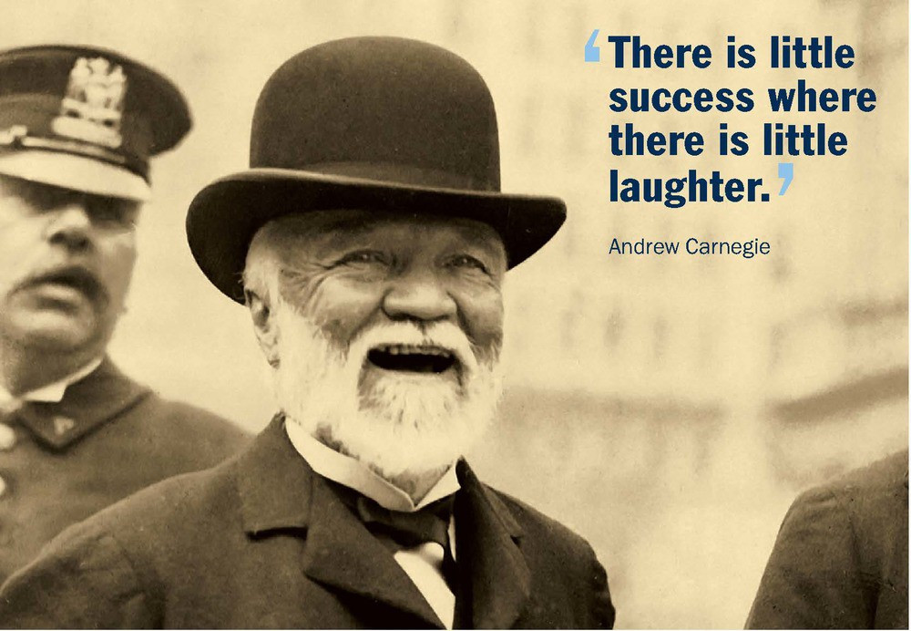 Andrew Carnegie has founded The Carnegie International, a contemporary art exhibition, in 1896.