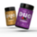DUO Proteinshake Kokosnuss & Wildbeere (2 Dosen, 2 x 500g)