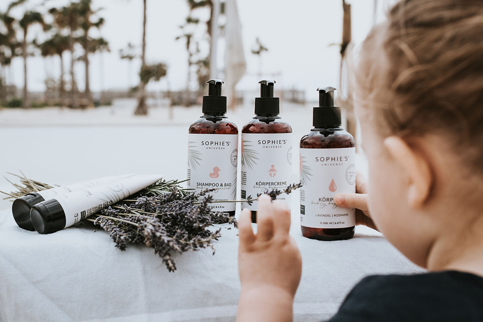 SOPHIE'S UNIVERSE | Premium Baby Organics | Fotoshooting in Dubai