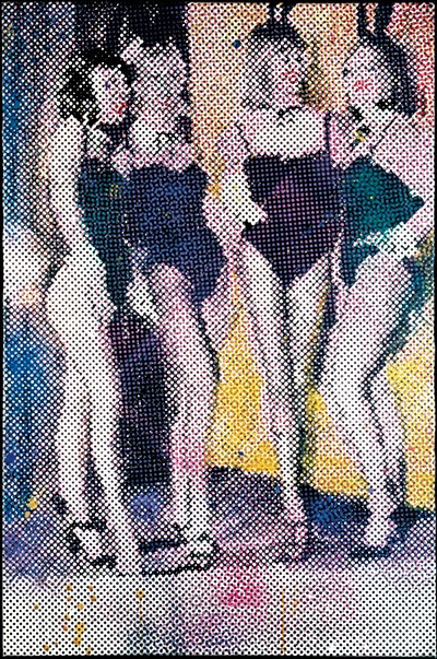 Sigmar Polke, “Bunnies”, 1966, Hirshhorn Museum, Washington DC.