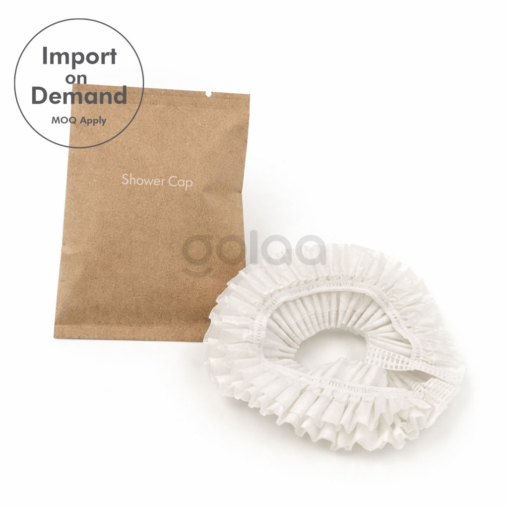 100% Biodegradable Hotel Shower Cap