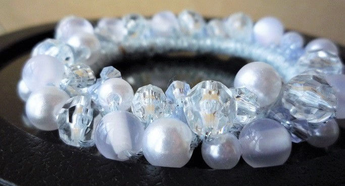 夏色(鮫色?)のシュシュ