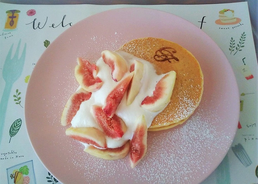 イチジクのパンケーキ
