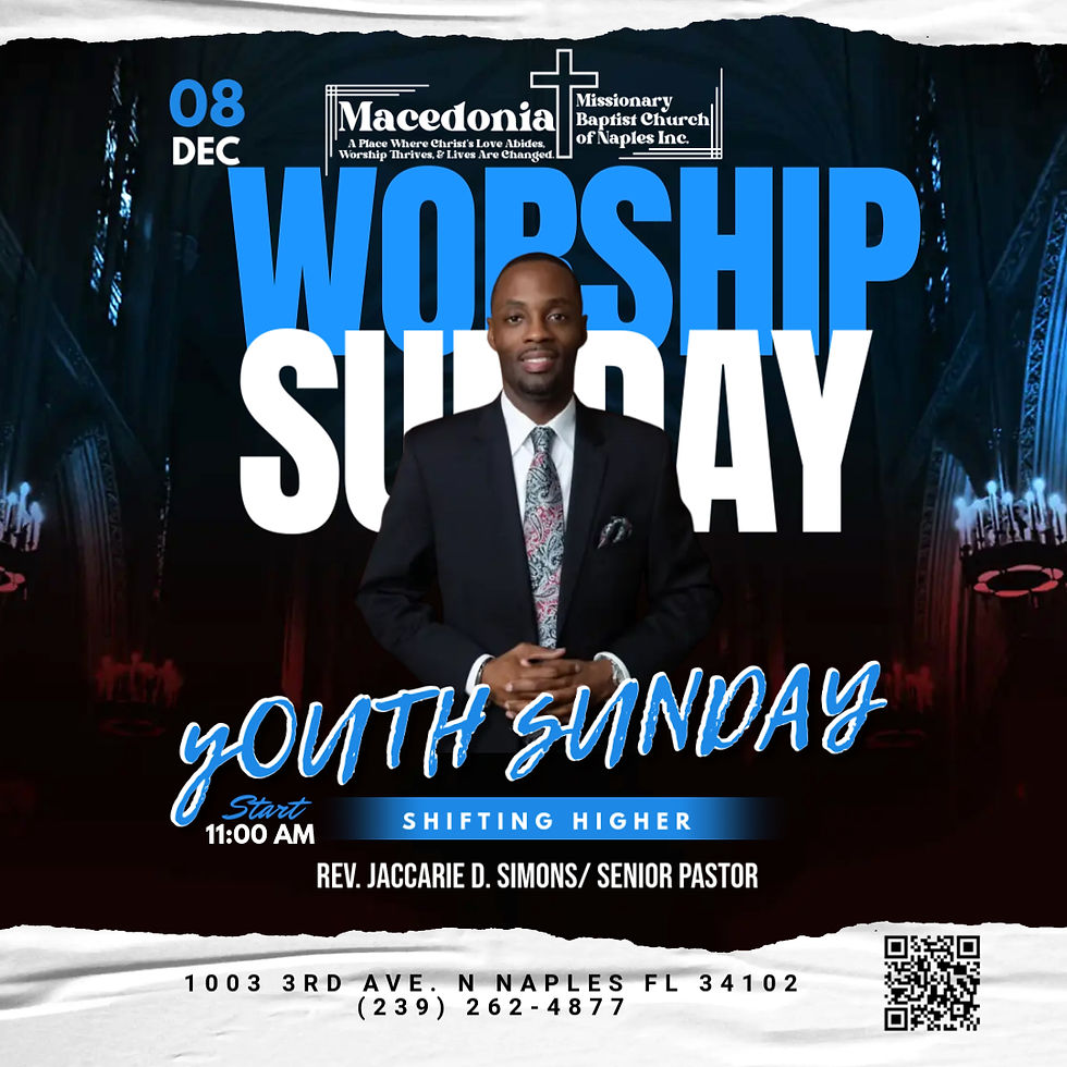 Youth Sunday Service