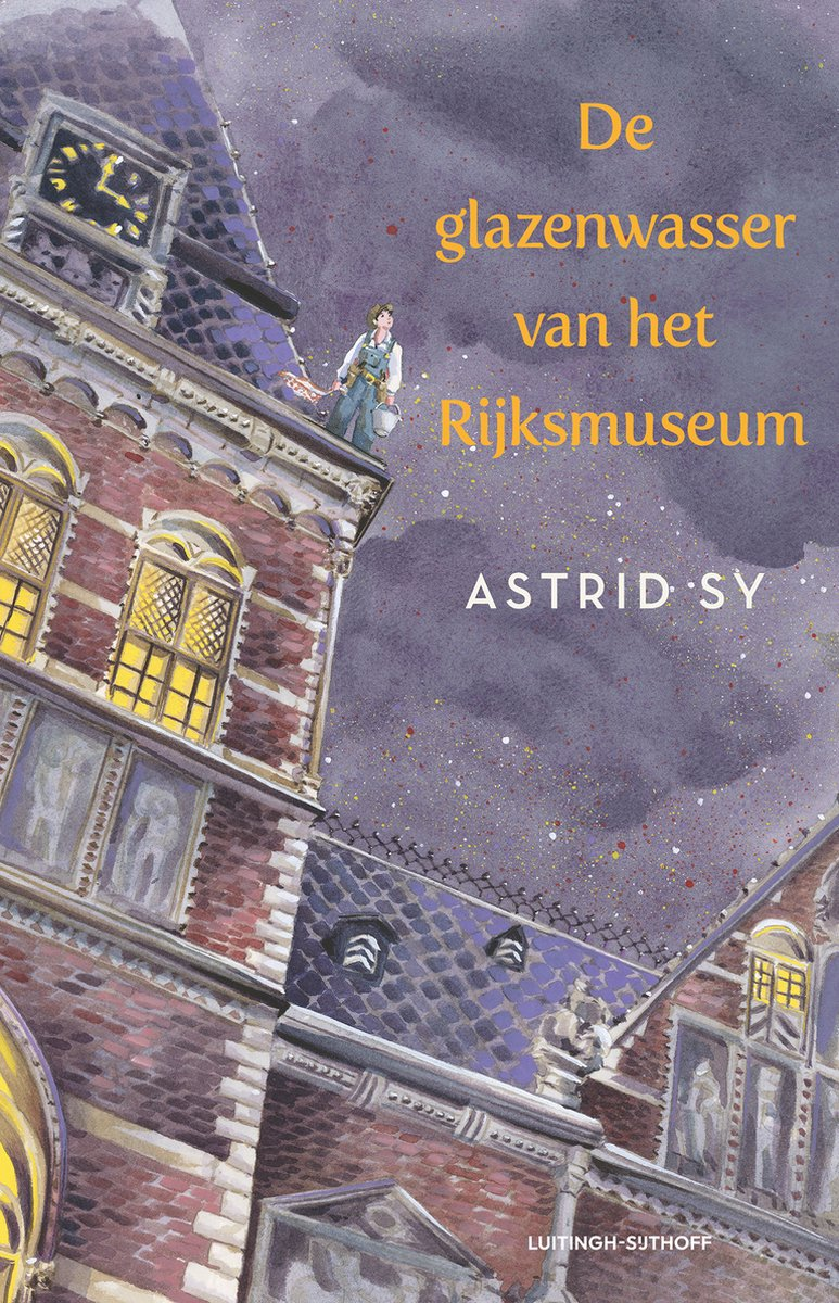 Boekentip over Amsterdam, geschiedenis en kunst: de glazenwasser van het rijksmuseum