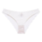 Luna Brief Slip in weißer Spitze Frontansicht freigestellt