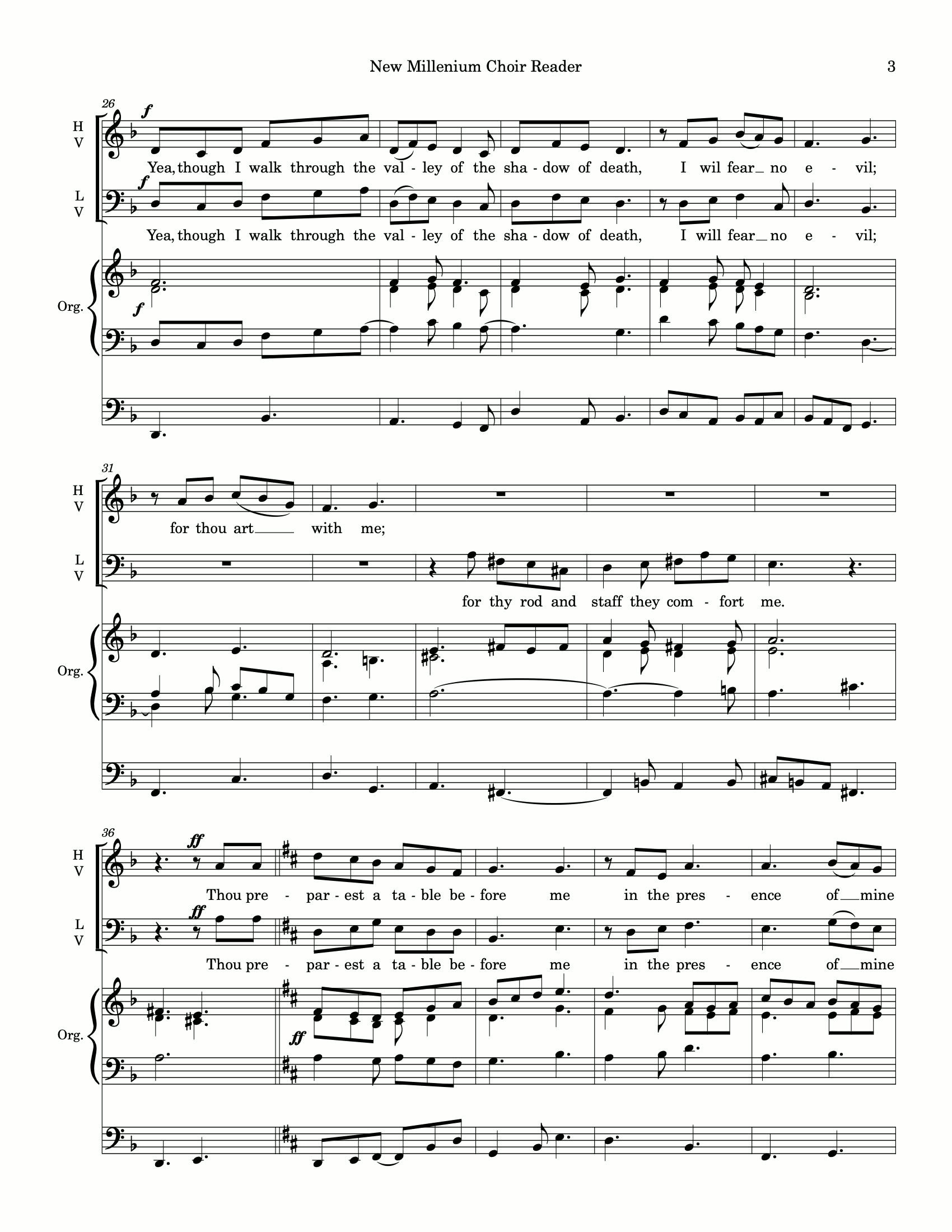 The Lord Is my Shepherd