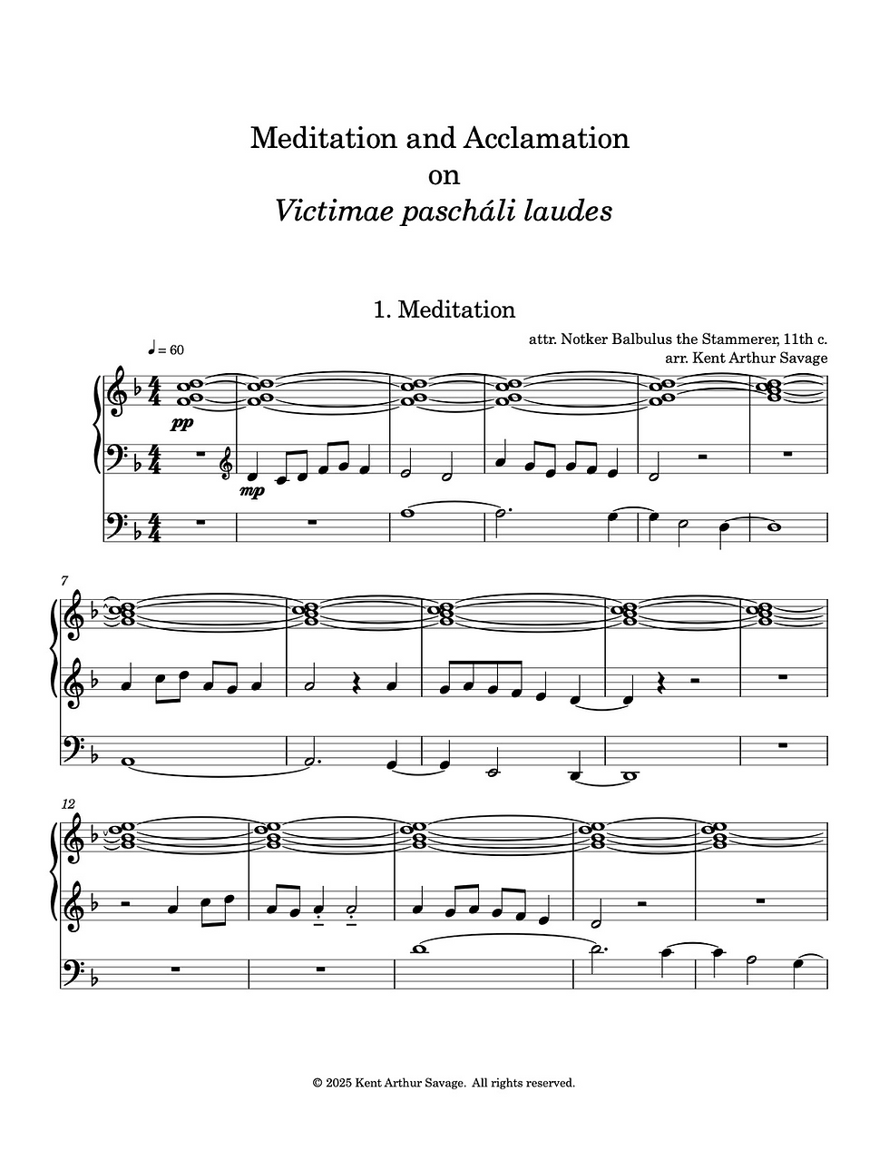 Thumbnail: Meditation and Acclamation on Victimae paschali laudes