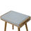 Thumbnail: Grey Tweed Tray Style Footstool