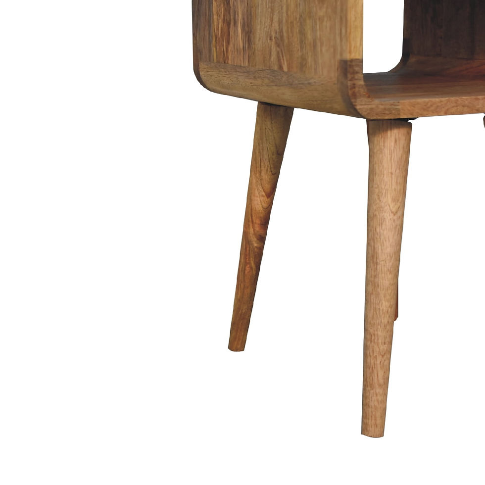 Thumbnail: Mini Oak-ish Curve Lower Bedside