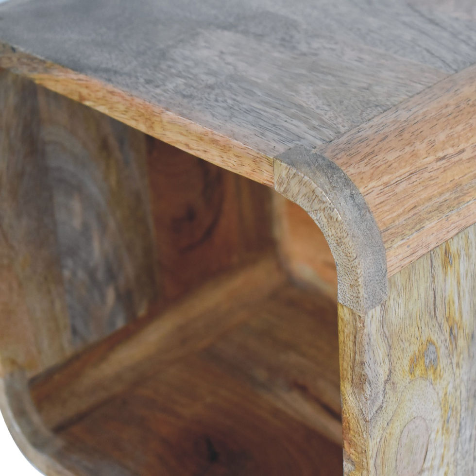 Thumbnail: Oak-ish Floating Open Bedside