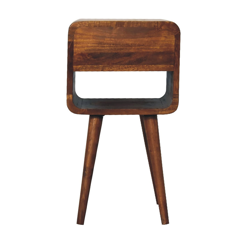 Thumbnail: Mini Chestnut Curve Lower Bedside
