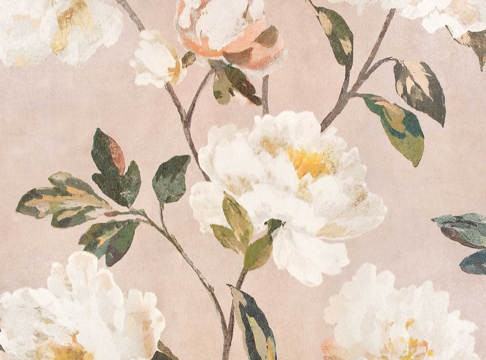 Thumbnail: Rose Mist Odelia Wallcovering Romo