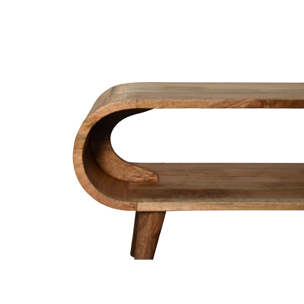 Thumbnail: Amaya Nordic Style Oak-ish Coffee Table