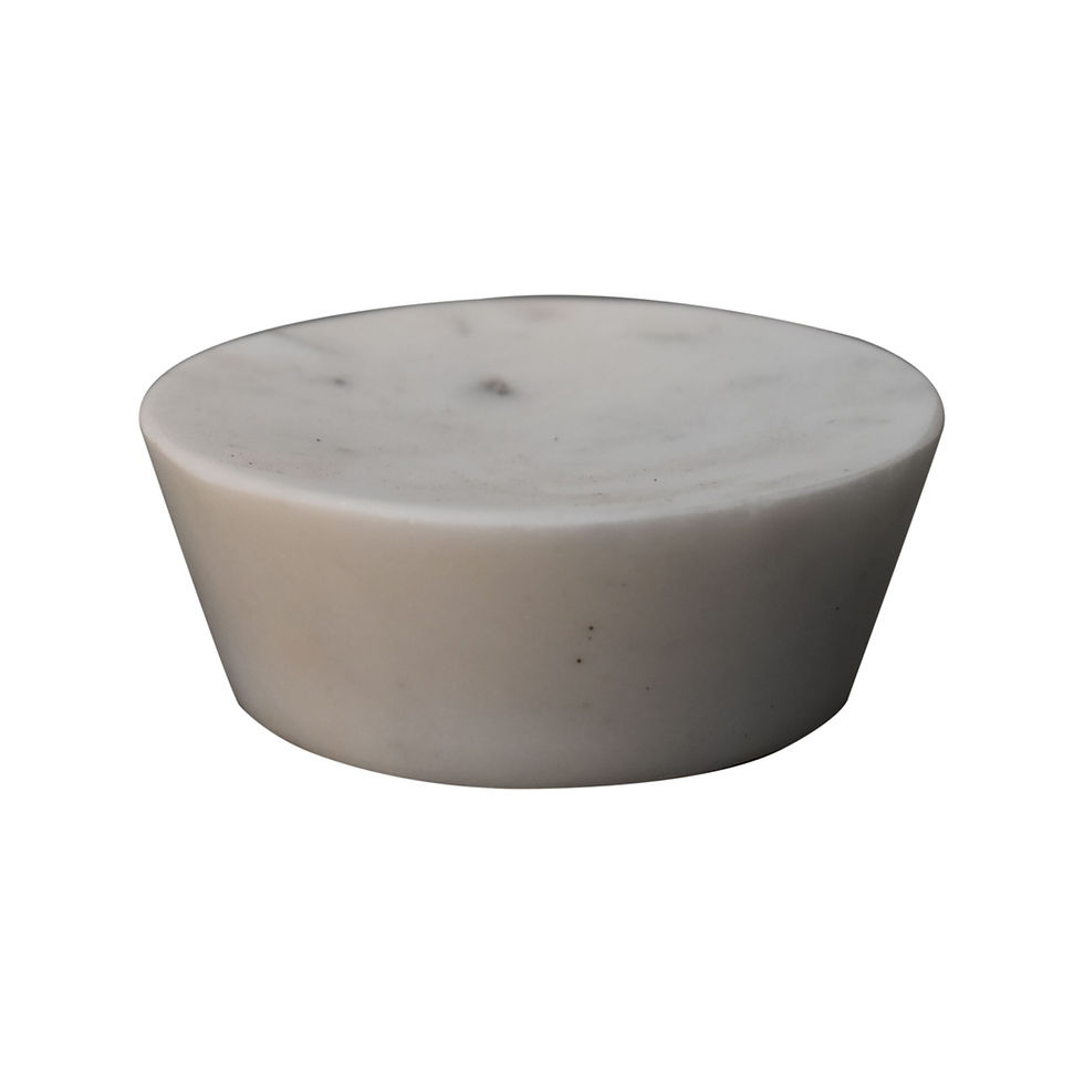 Thumbnail: White Marble Bathroom Set of 5