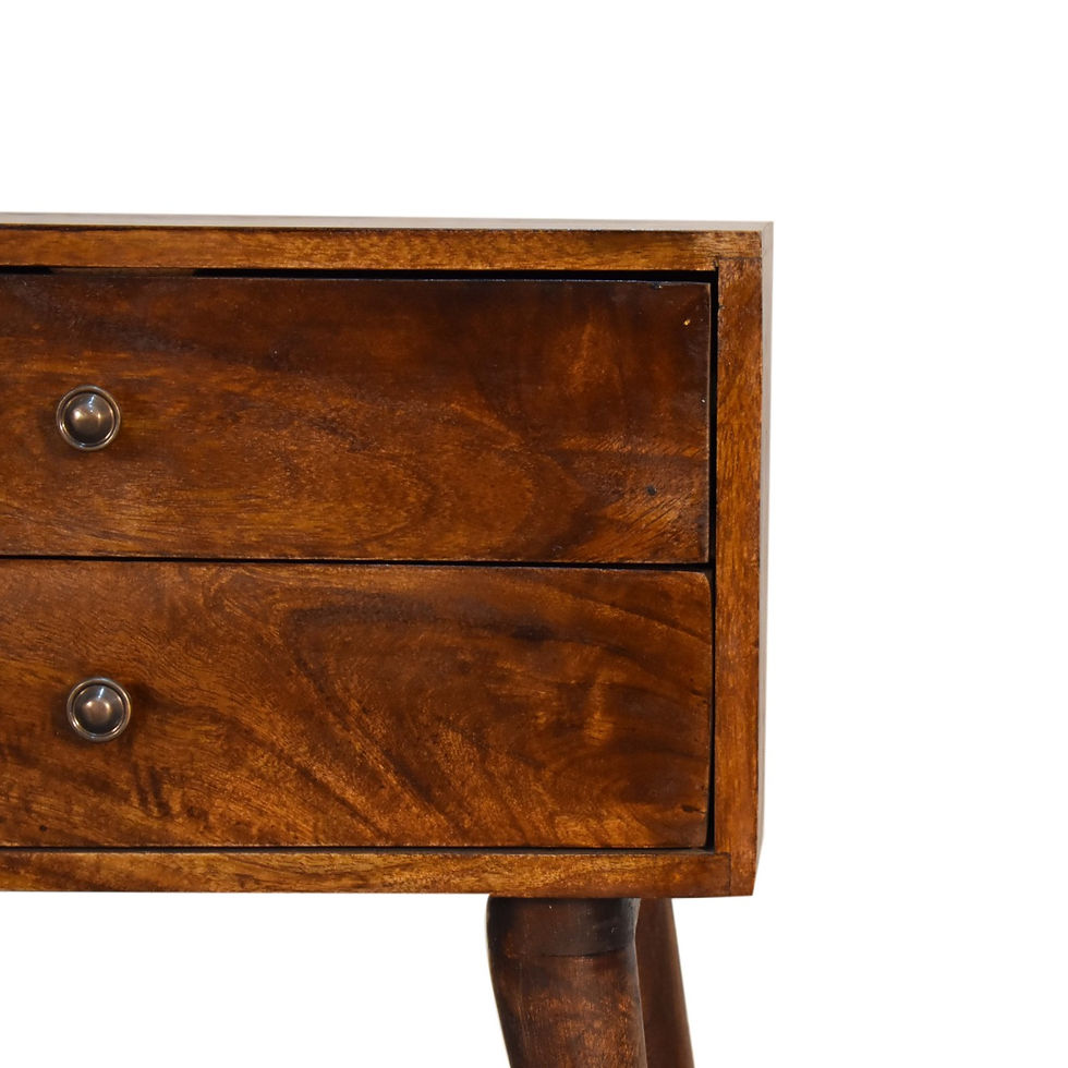 Thumbnail: Chestnut Modern Solid Wood Bedside