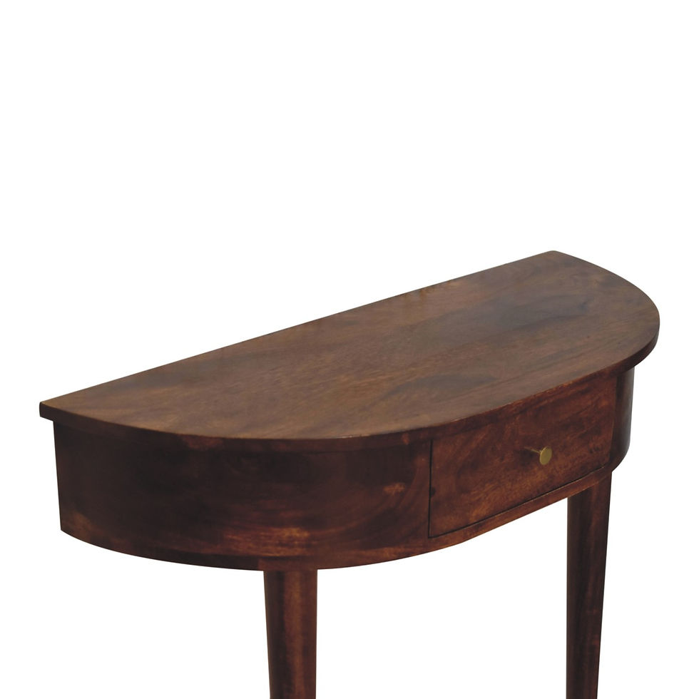 Thumbnail: Backless Mounted Chestnut Console