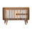Thumbnail: Slatted Oak-ish Bench with 3 slots