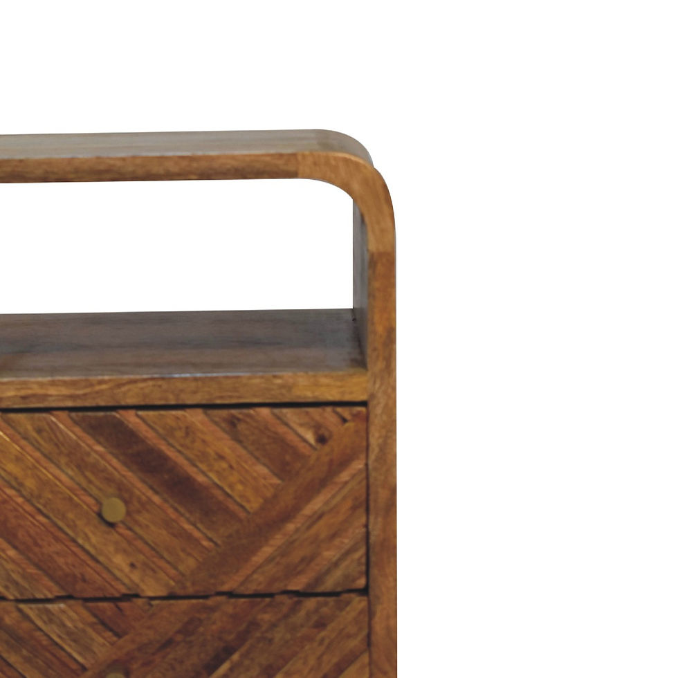 Thumbnail: Mini Lille Curved Bedside