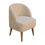Thumbnail: Cream Boucle Tub Chair