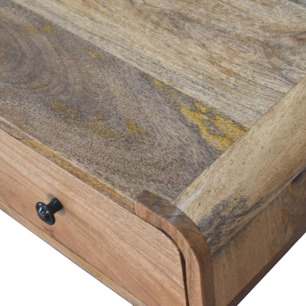 Thumbnail: Curved Oak-ish Writing Desk
