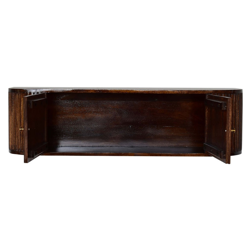 Thumbnail: Chunky Chestnut Wall Mounted Console