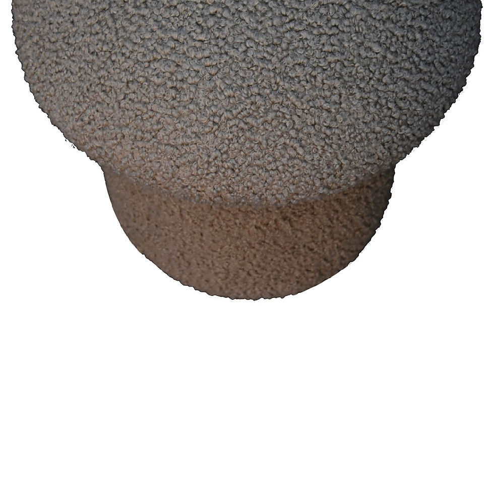 Thumbnail: Mud Boucle Mushroom Footstool