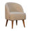 Thumbnail: Cream Boucle Tub Chair