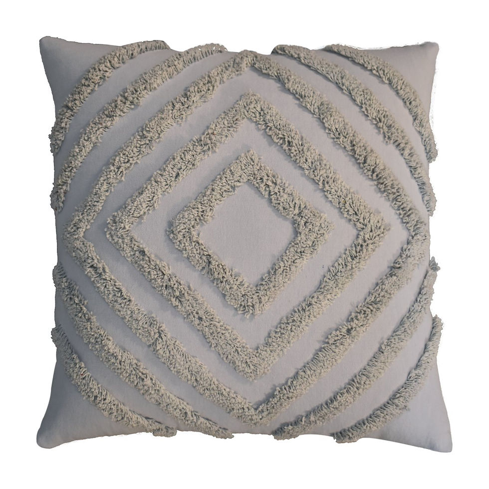 Thumbnail: Tacy Grey Cushion Set of 2