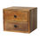 Thumbnail: Solis 2-Drawer Oak-ish Wall Mounted Nightstand