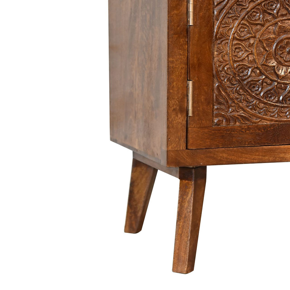 Thumbnail: Tova Open Shelf Cabinet