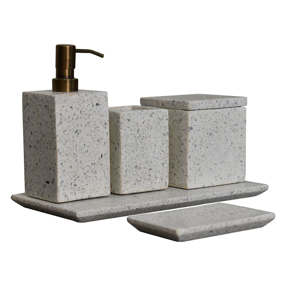 Thumbnail: Trazzo 5-piece Bathroom Set