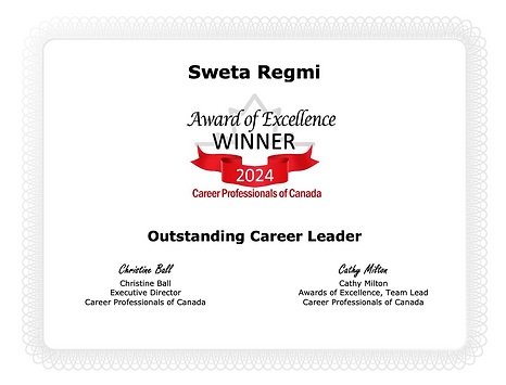 Sweta Regmi, CEO, Founder, TeachndoCareer Consultant winner of outstanding career leader