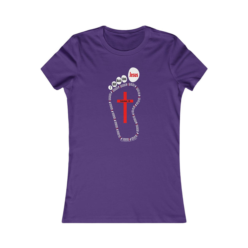 Thumbnail: IIWWWJ Women’s “Footprint”  T