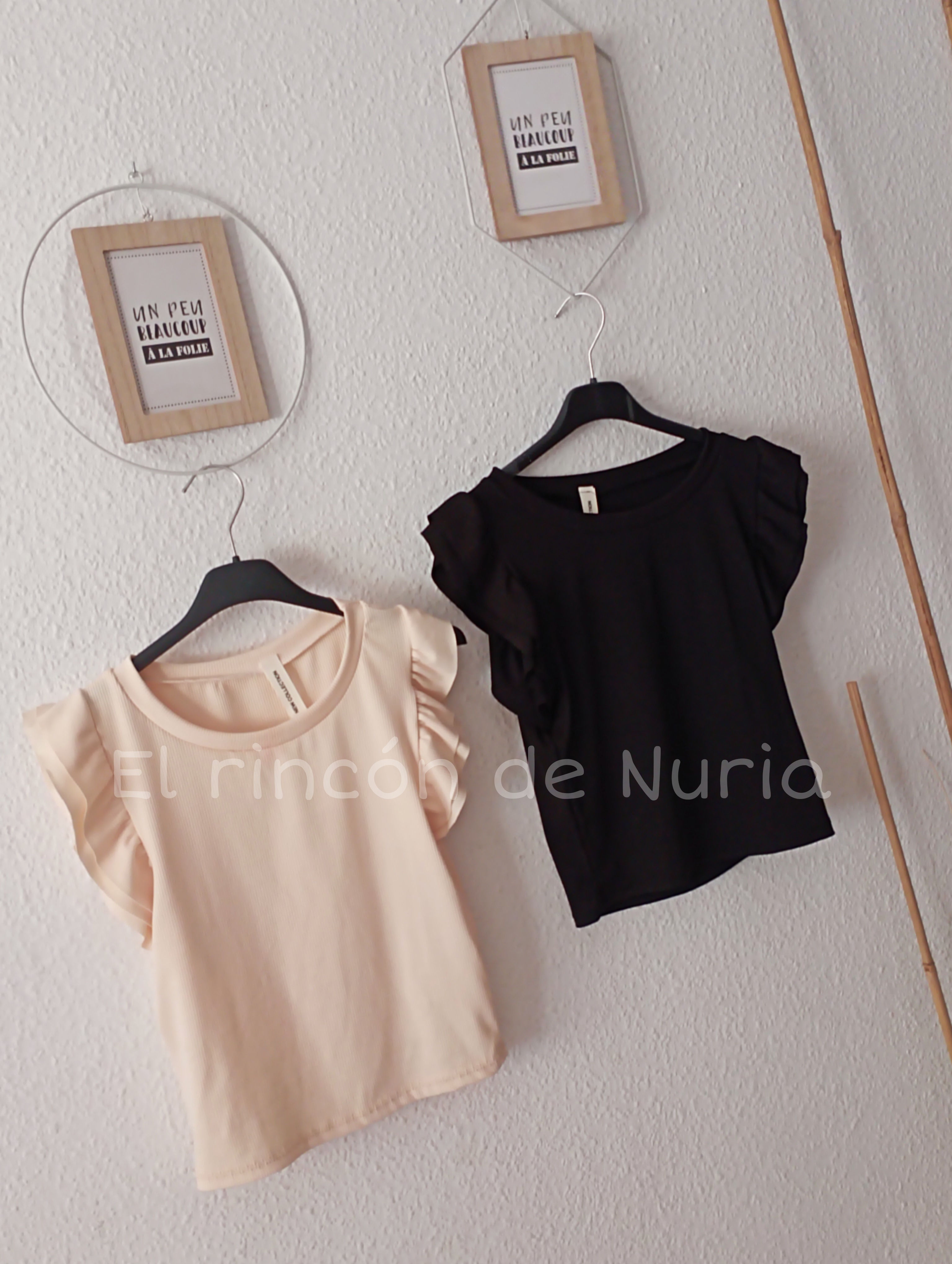 Camiseta volantes