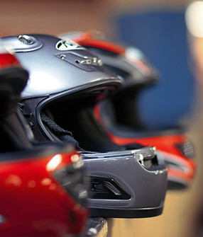 Race Car Helmets