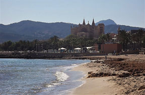 Palma playa de gesa - playa can pere antoni plage palma majorque massage