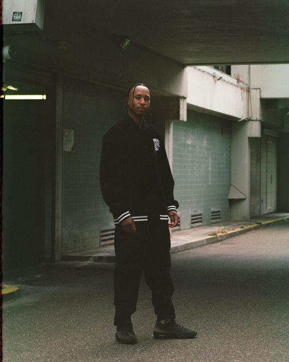 Analog portrait of DJ Kessler, in Rotterdam, shot on film by Susan Eline Amsterdam