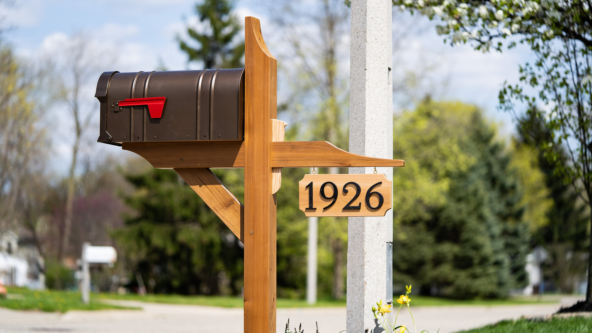 Timber Frame Mailbox Plans website