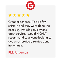 5 Star Google Review