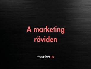 Mi az a marketing?