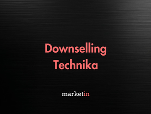 Downselling technika a marketingben
