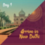 Our first stop in India will be in the b