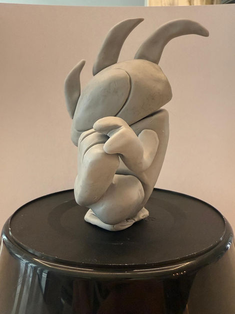 Baked Prototype Sculpt for  Ñaki Ñak's #1 (Side)