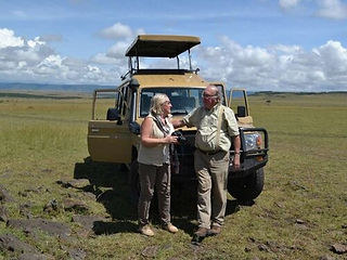 Seniors enjoying Ngorongoro Crater safari experience