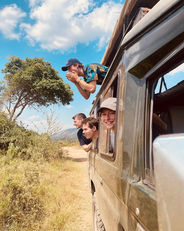 Tanzania safari for content creators filming wildlife from a safari vehicle