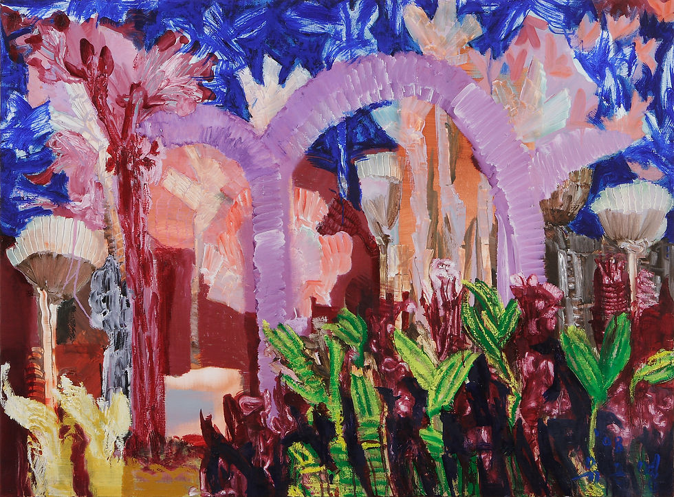 the odd nature, 97 x 130cm, oil on canvas, 2010