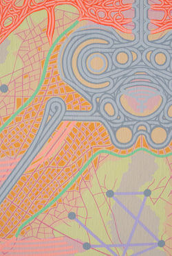 [부분확대]색채인체해부도-여성전신