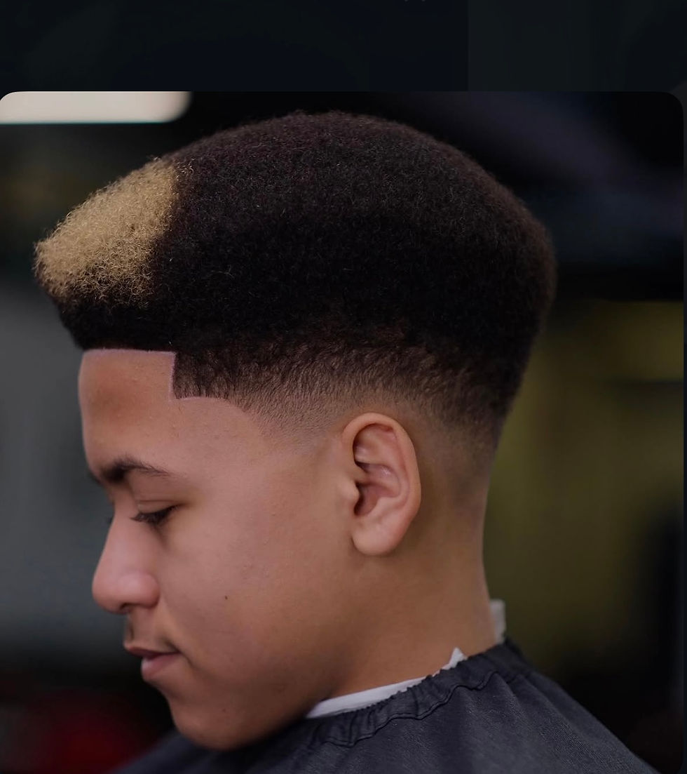 teen taper fade haircut