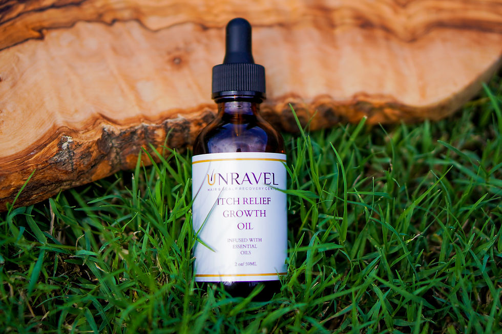Thumbnail: Itch Relief Hair Growth Oil | Dry & Itchy Scalp Treatment